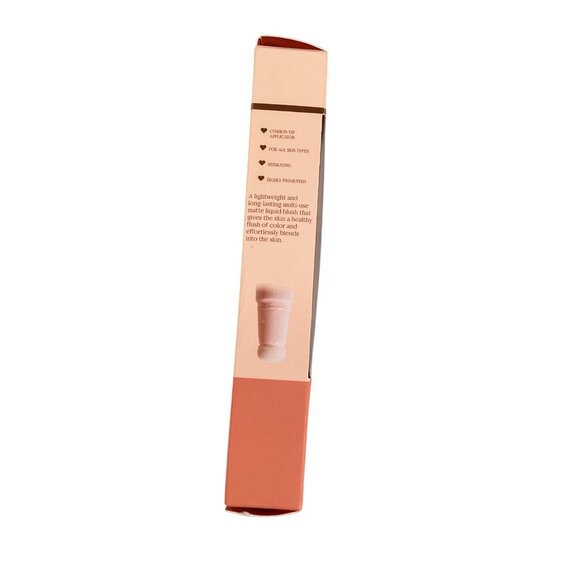 Beauty Creations Cheeked Up Liquid Blush Peach Sauce 12g With Vitamin E makeup - Picture 4 of 7